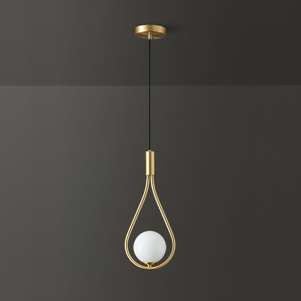 Droplet Lampe Pendante en Laiton Moderne - Neutralighting