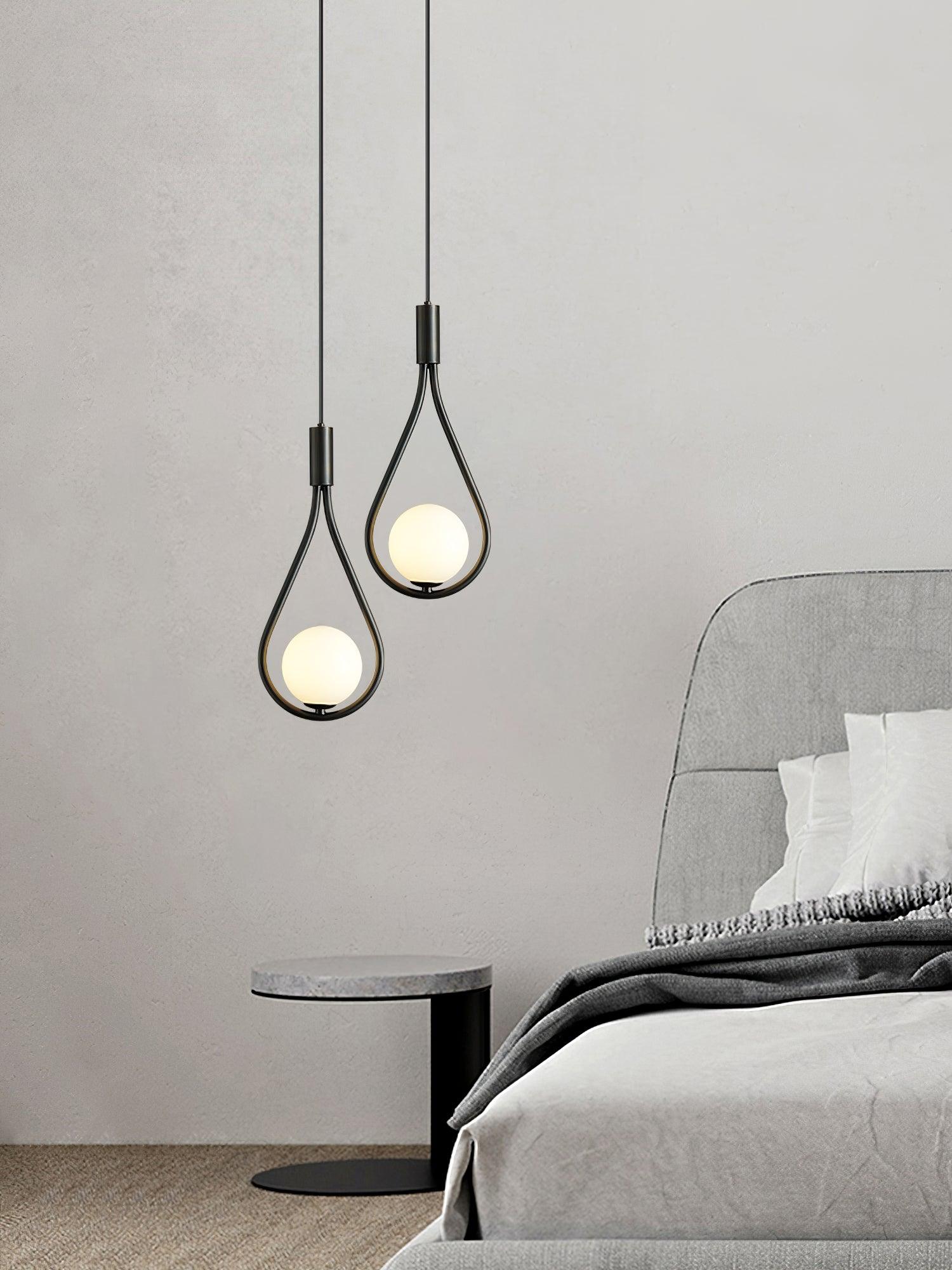 Droplet Lampe Pendante en Laiton Moderne - Neutralighting