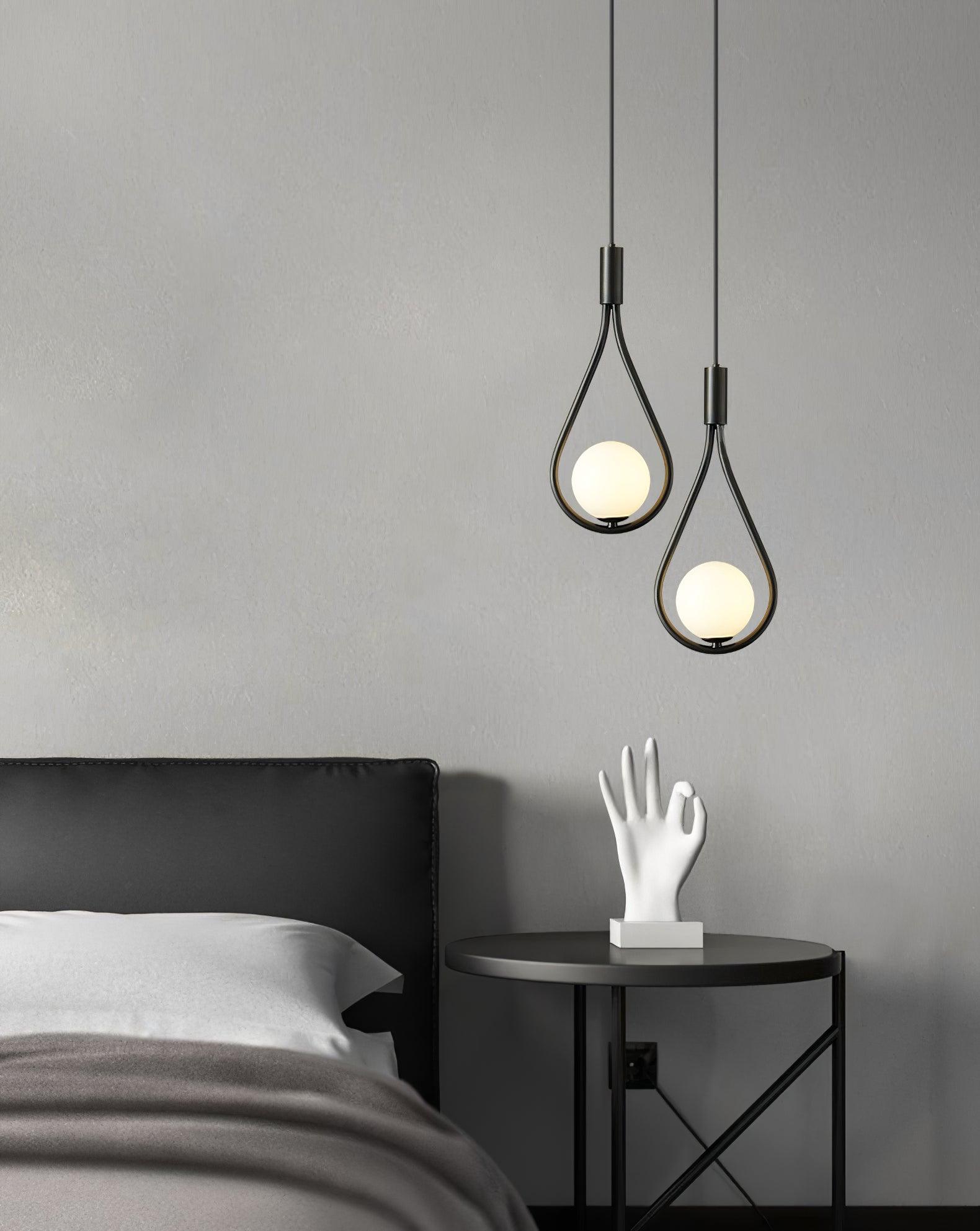 Droplet Lampe Pendante en Laiton Moderne - Neutralighting