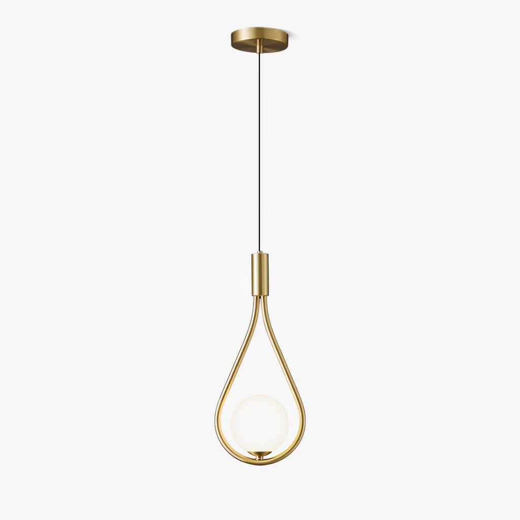 Droplet Lampe Pendante en Laiton Moderne - Neutralighting