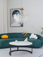 Lustra Chandelier en Perles et Verre Luxe - Neutralighting
