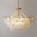 Lustra Chandelier en Perles et Verre Luxe - Neutralighting
