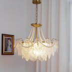 Lustra Chandelier en Perles et Verre Luxe - Neutralighting