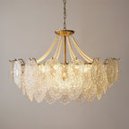 Lustra Chandelier en Perles et Verre Luxe - Neutralighting