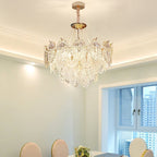 Lustra Chandelier en Perles et Verre Luxe - Neutralighting