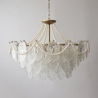 Lustra Chandelier en Perles et Verre Luxe - Neutralighting
