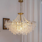 Lustra Chandelier en Perles et Verre Luxe - Neutralighting