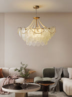 Lustra Chandelier en Perles et Verre Luxe - Neutralighting