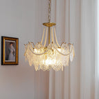 Lustra Chandelier en Perles et Verre Luxe - Neutralighting