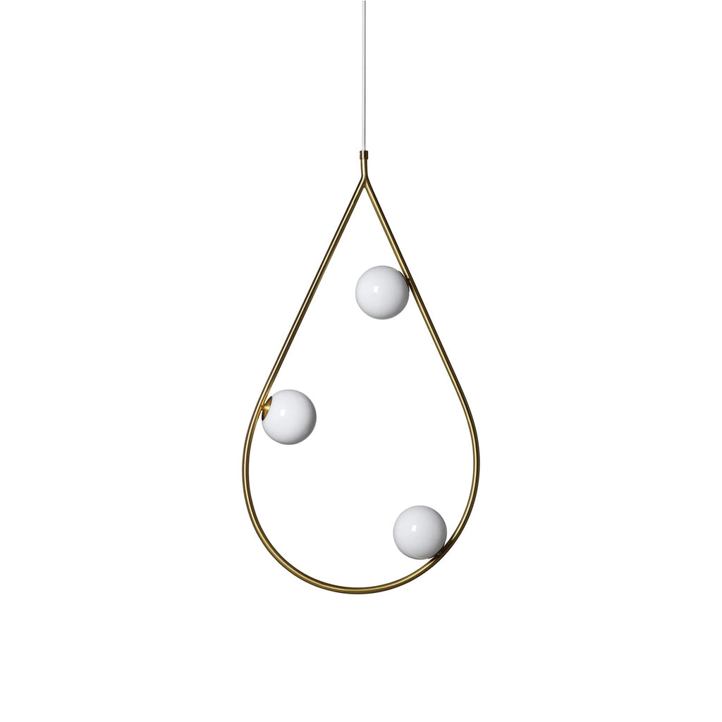 Ertheion Suspension Verre Perles Minimaliste - Neutralighting