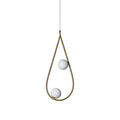 Ertheion Suspension Verre Perles Minimaliste - Neutralighting