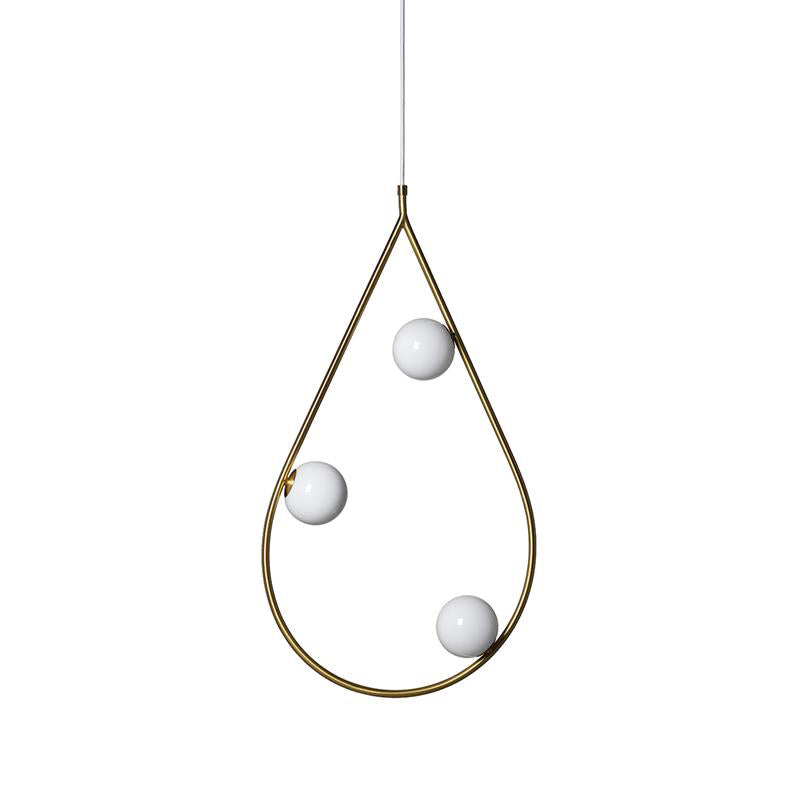 Ertheion Suspension Verre Perles Minimaliste - Neutralighting