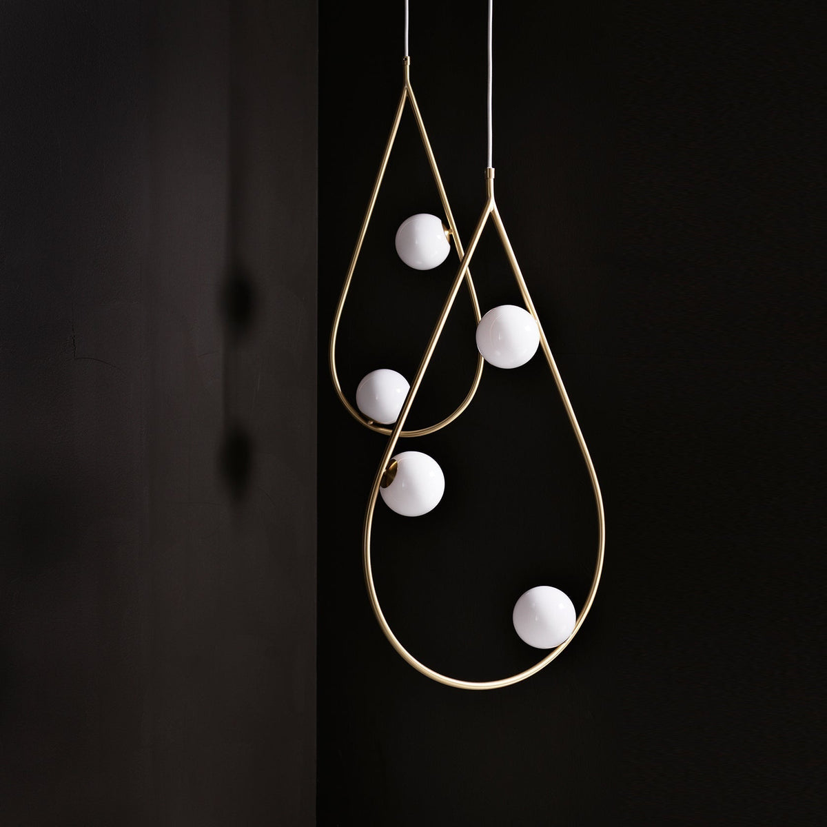 Ertheion Suspension Verre Perles Minimaliste - Neutralighting