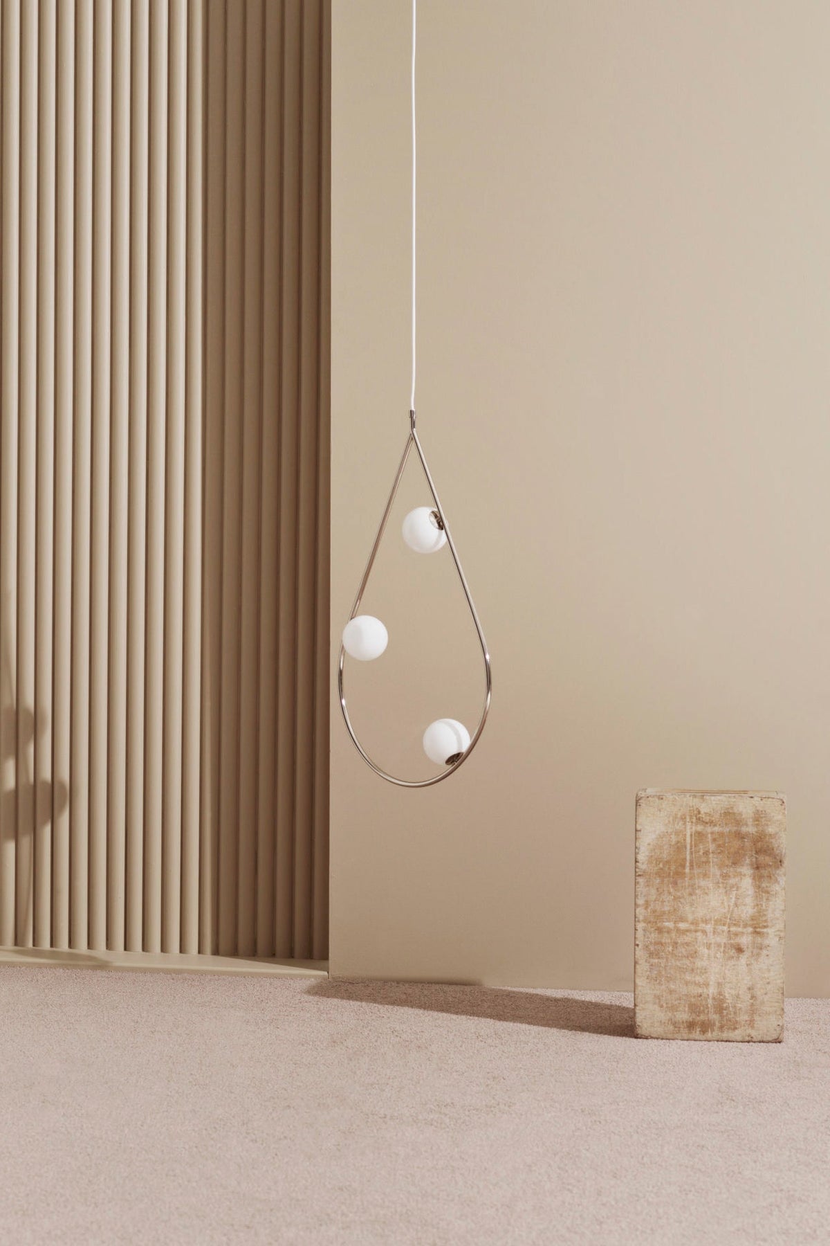 Ertheion Suspension Verre Perles Minimaliste - Neutralighting