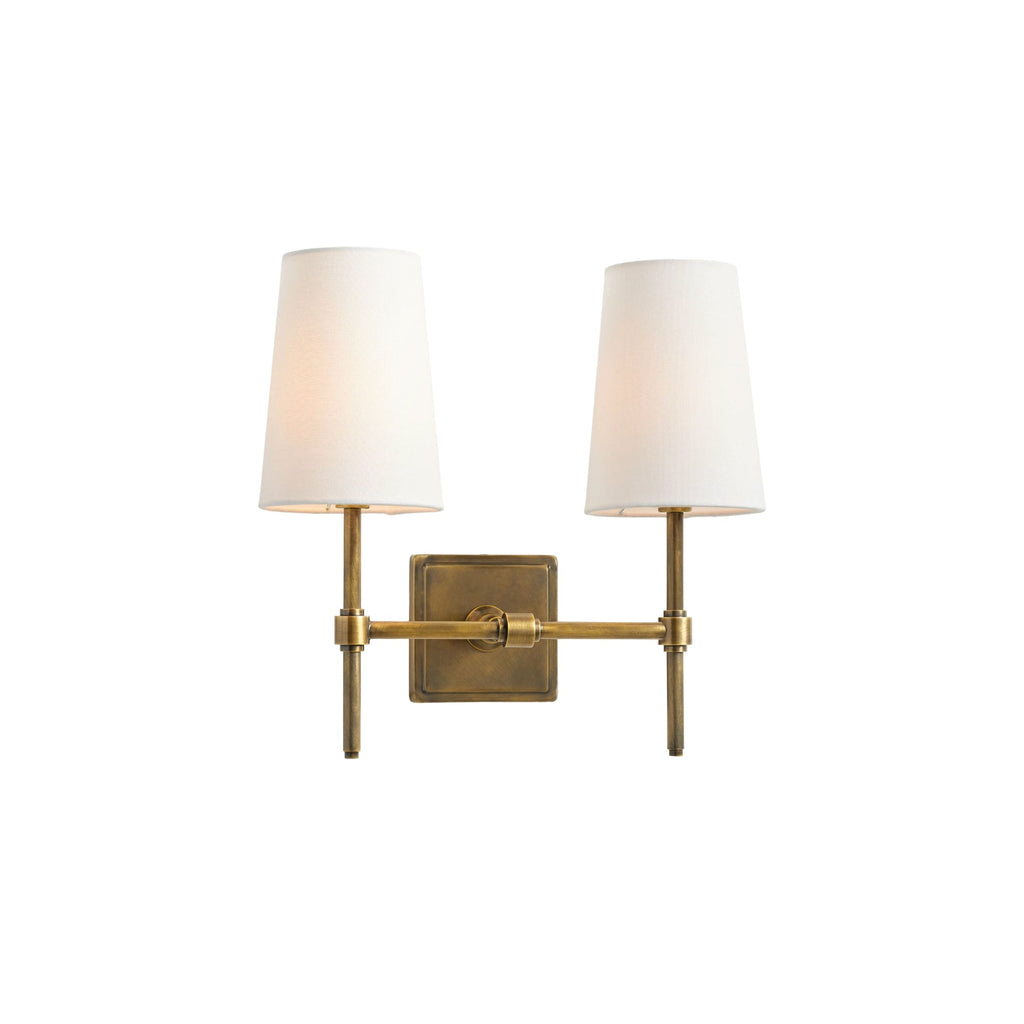 Vicarara Applique Murale Vintage Industriel Laiton Tissu - Neutralighting