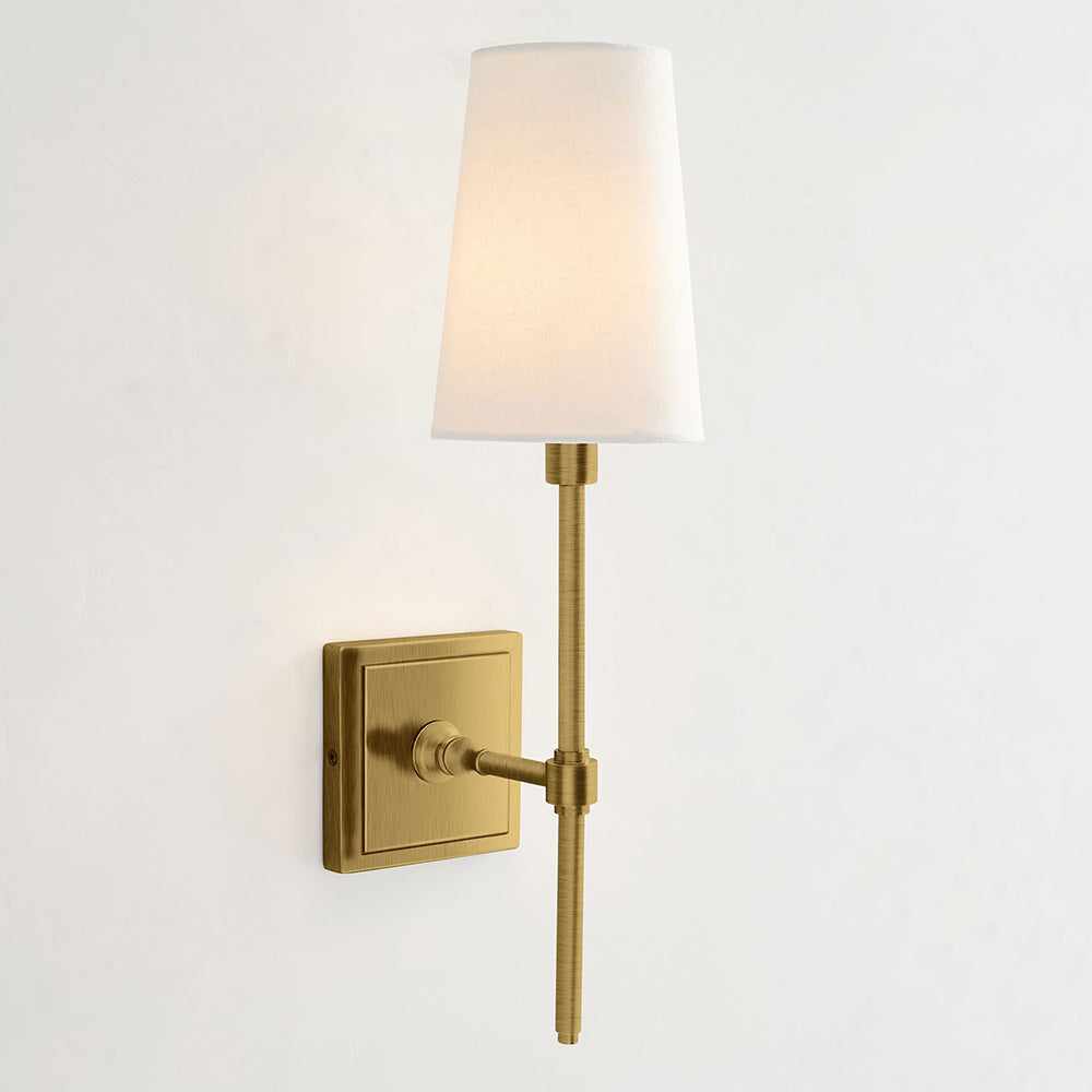 Vicarara Applique Murale Vintage Industriel Laiton Tissu - Neutralighting