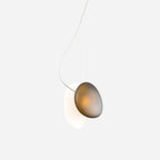 Eclipse Suspension en Verre Givré - Neutralighting