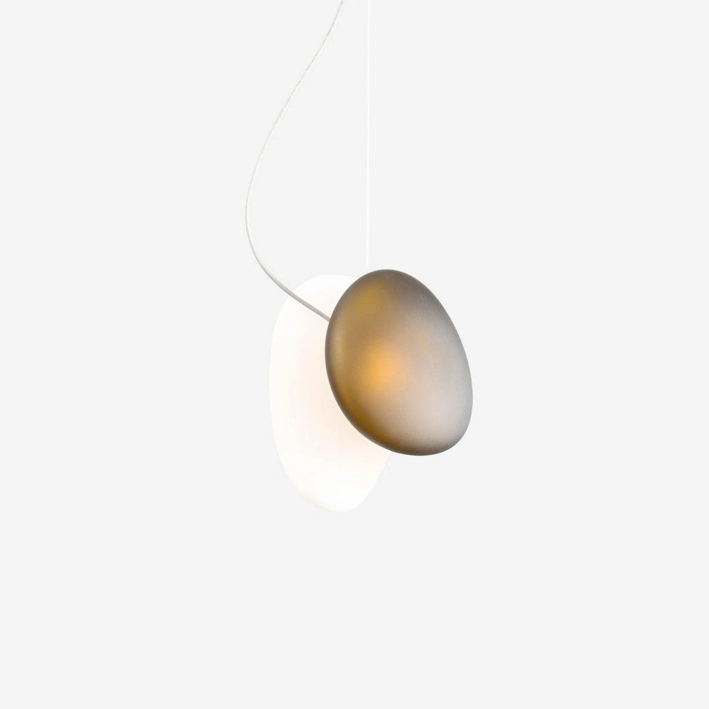 Eclipse Suspension en Verre Givré - Neutralighting