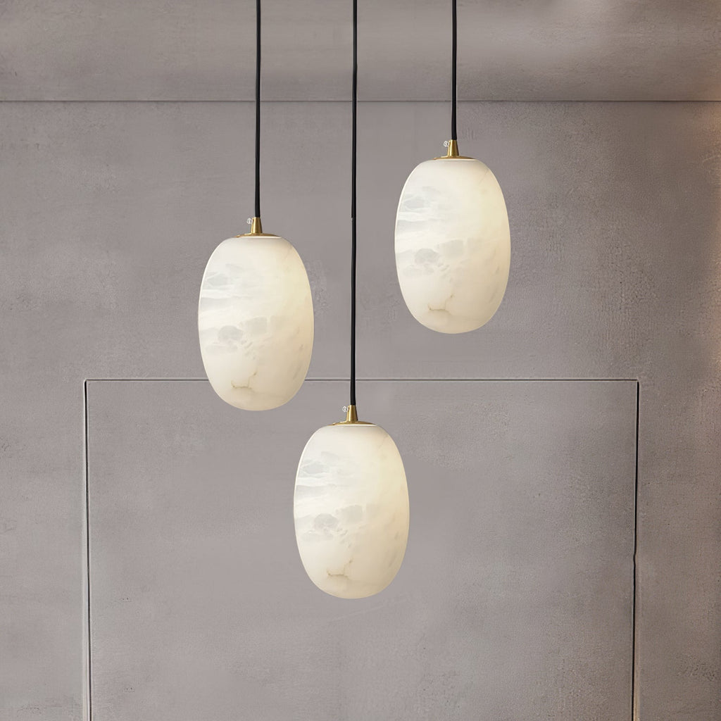 Vevelila Suspension Moderne en Albâtre - Neutralighting