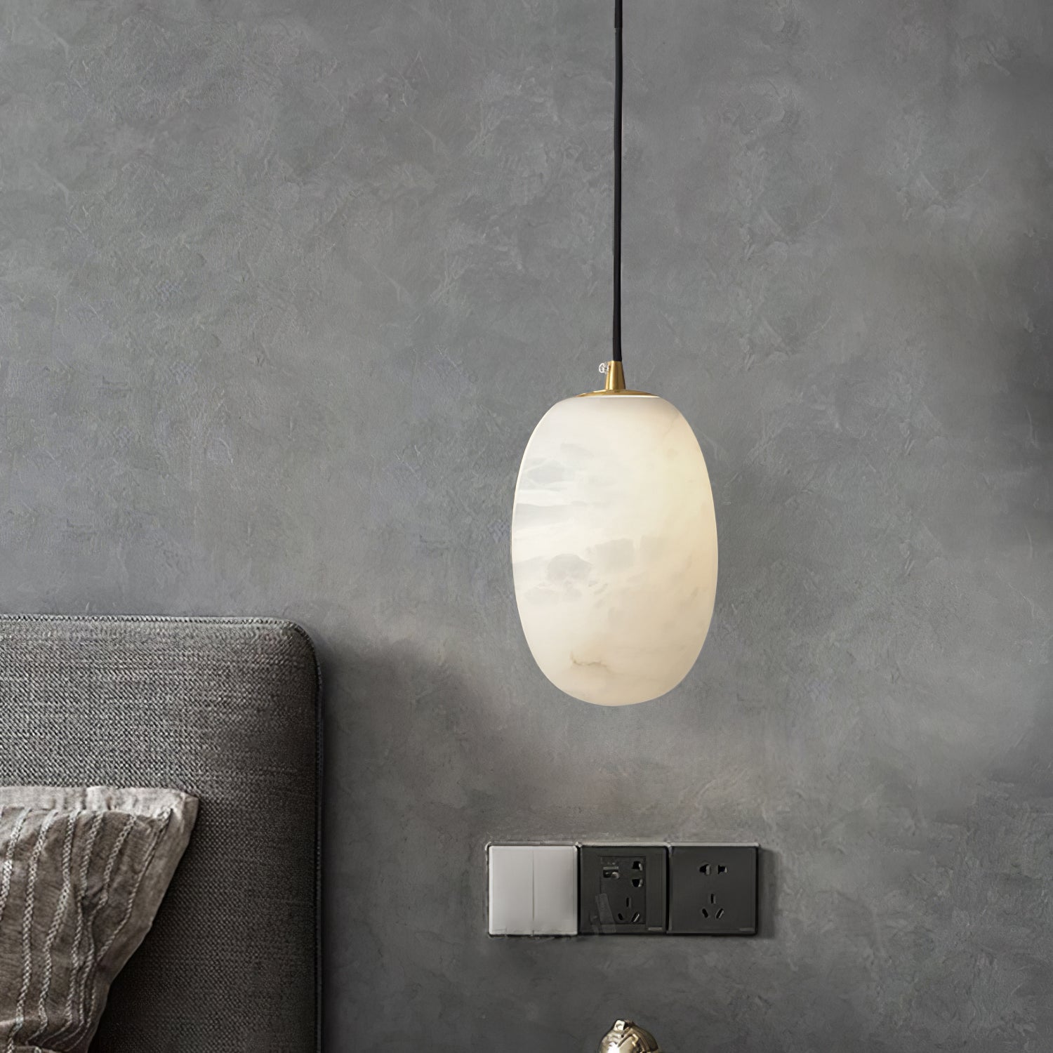 Vevelila Suspension Moderne en Albâtre - Neutralighting