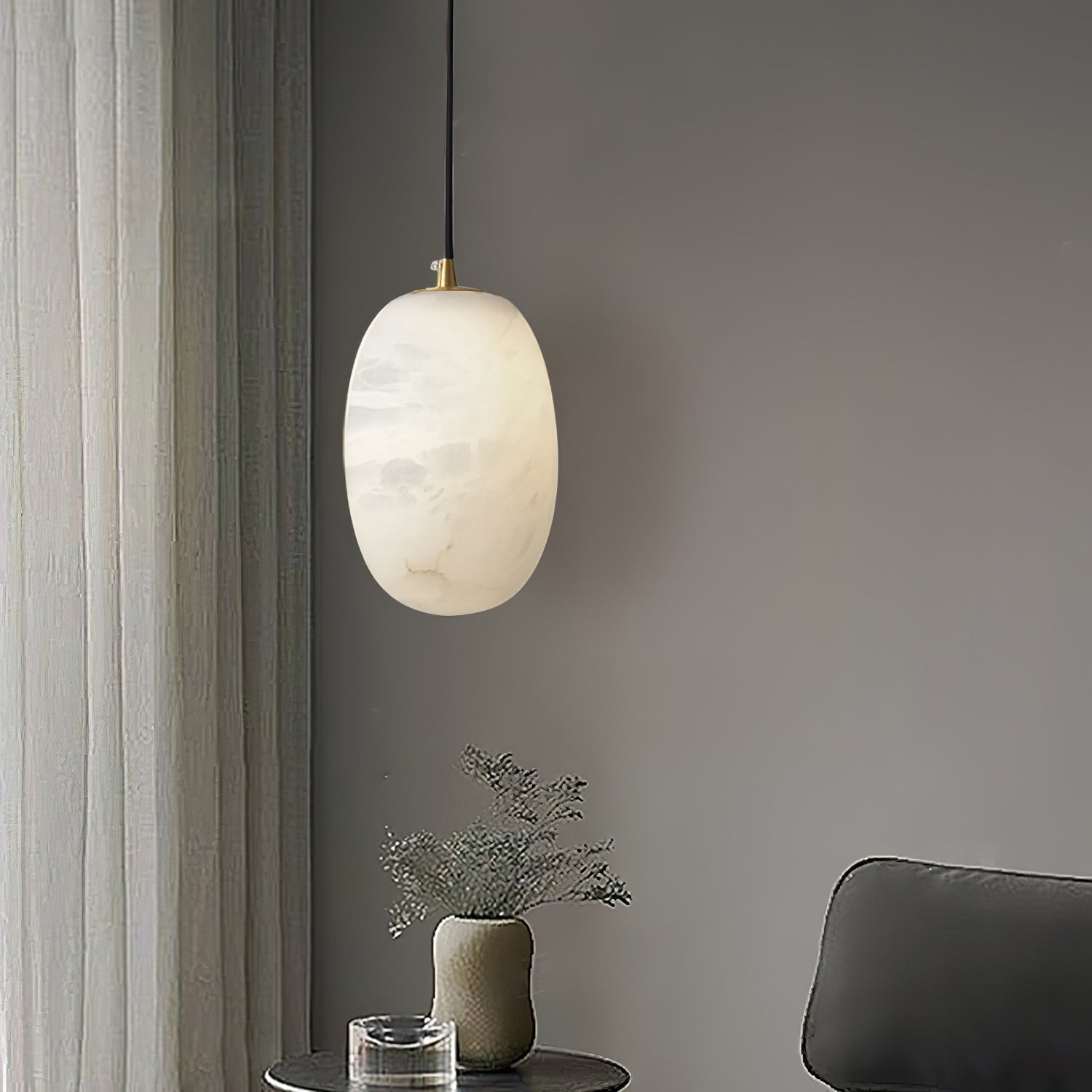 Vevelila Suspension Moderne en Albâtre - Neutralighting