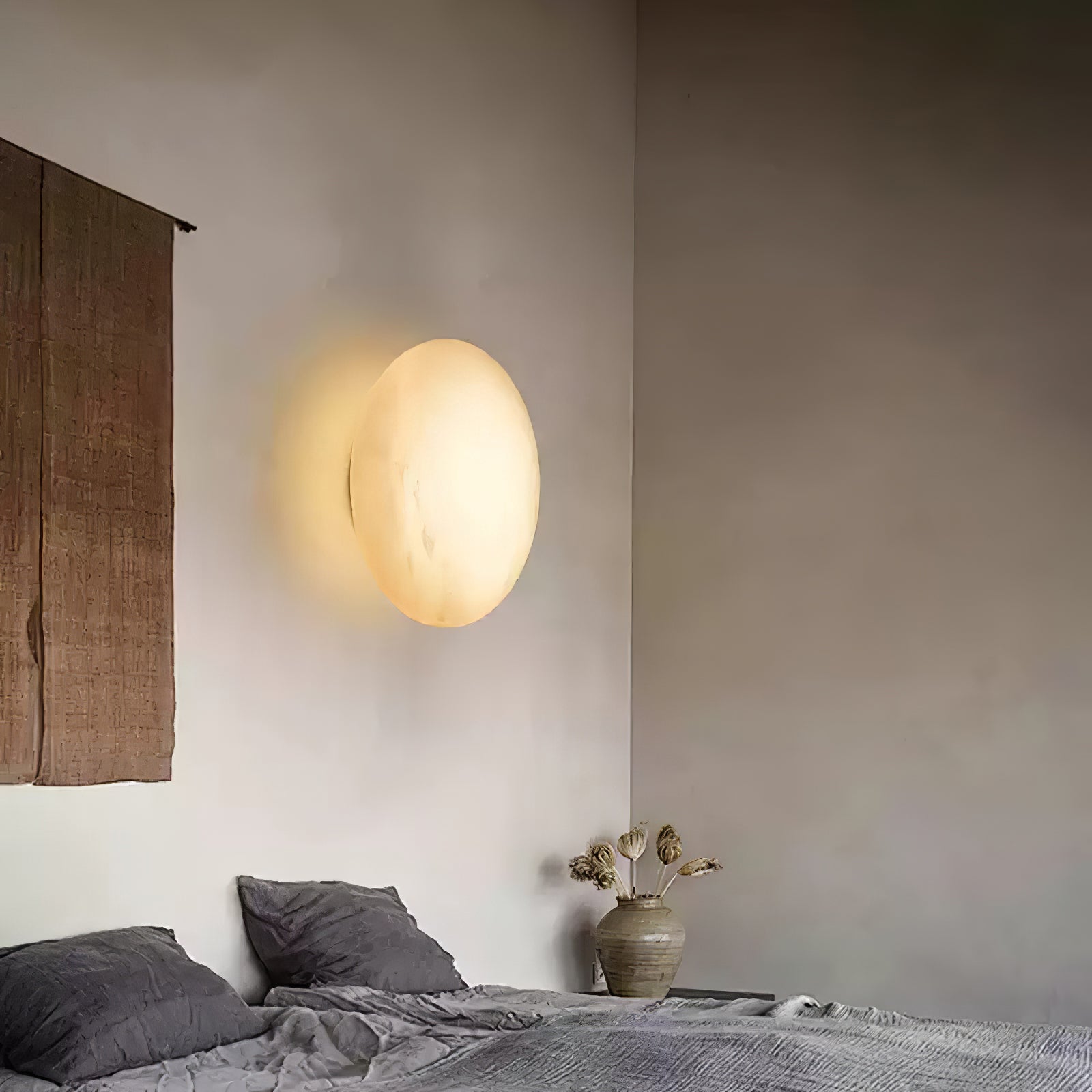 Eurthais Applique Murale Minimaliste en Albâtre - Neutralighting