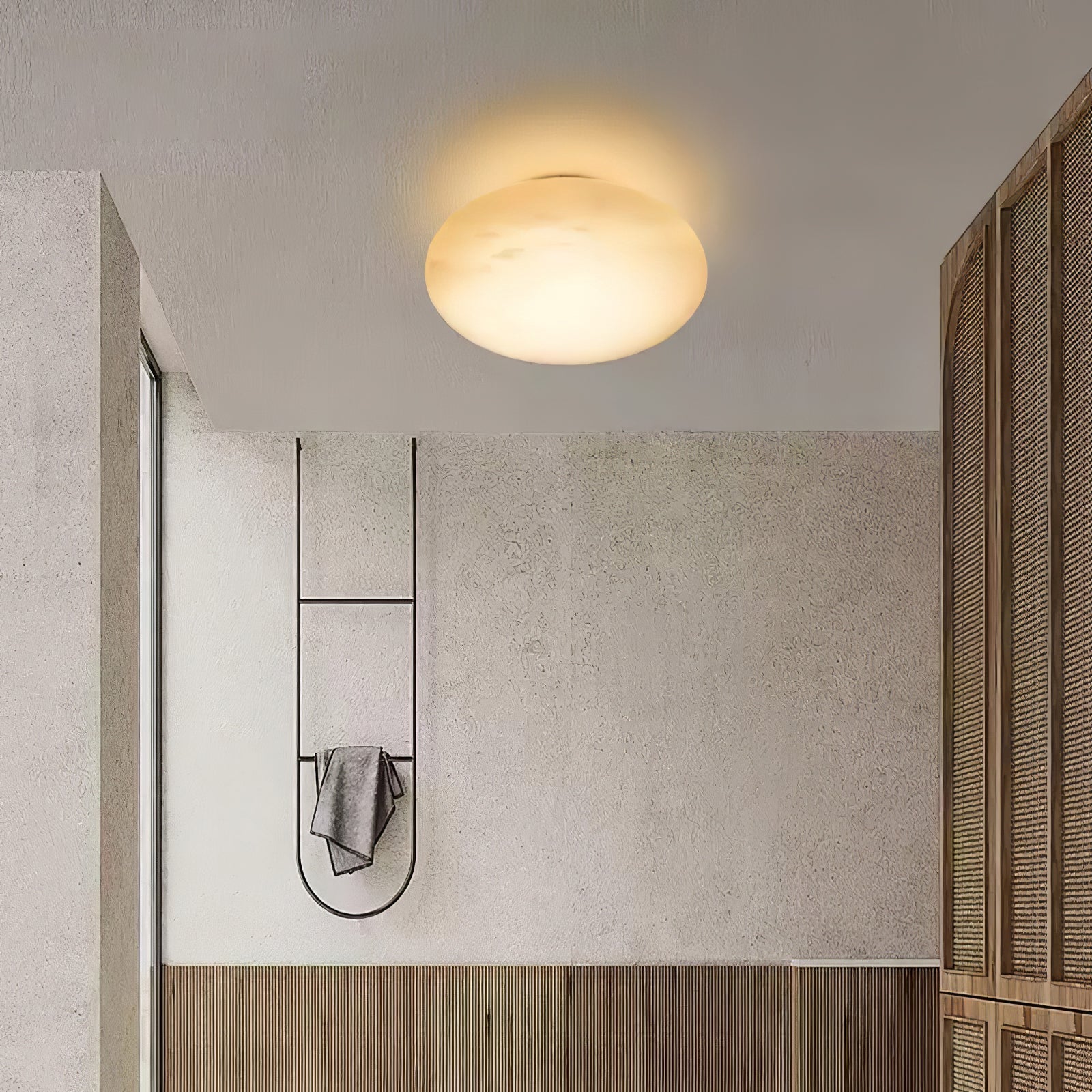 Eurthais Applique Murale Minimaliste en Albâtre - Neutralighting