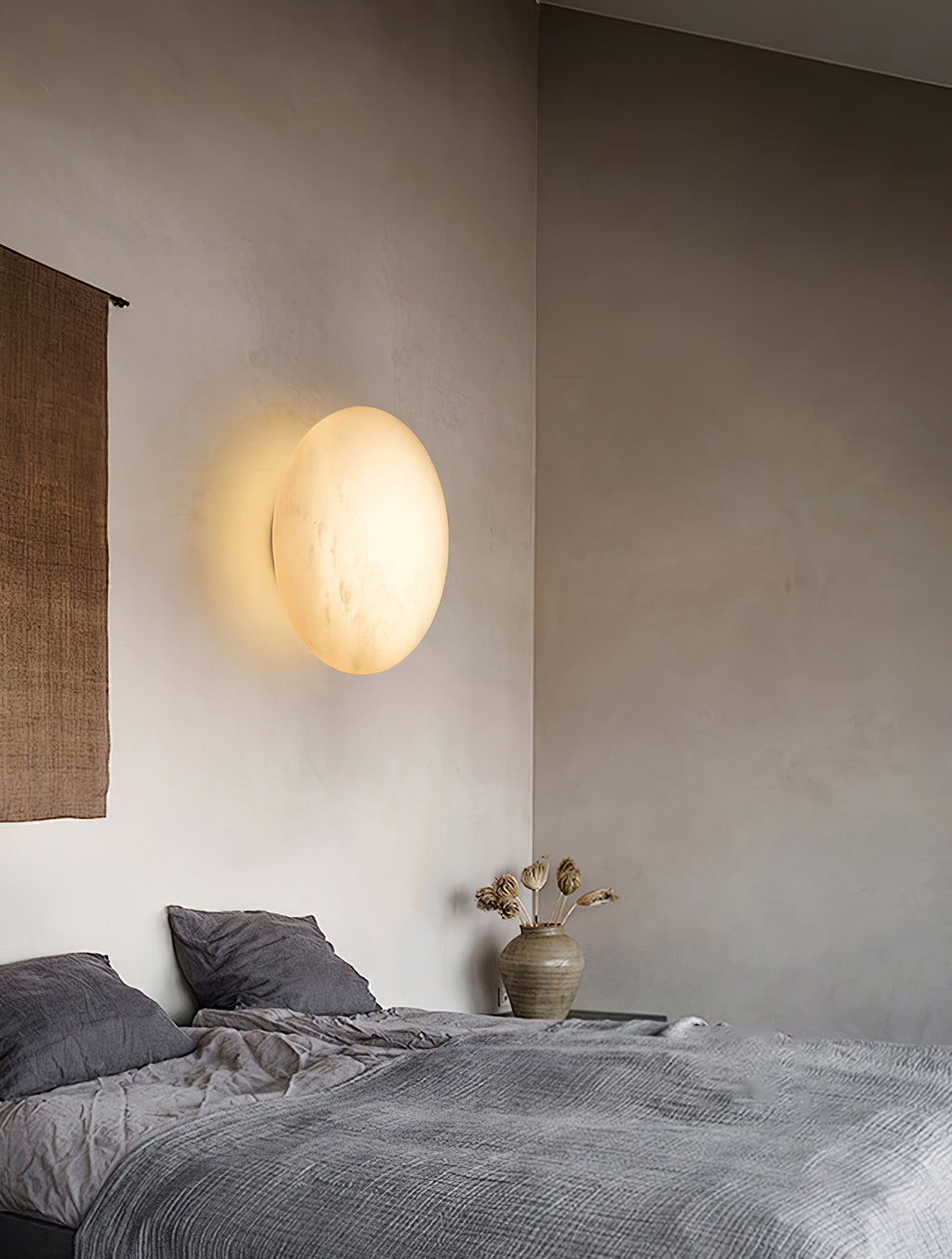 Eurthais Applique Murale Minimaliste en Albâtre - Neutralighting