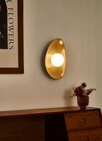 Ertalila Applique Murale Céramique Disque Galet Élégance - Neutralighting