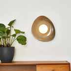 Ertalila Applique Murale Céramique Disque Galet Élégance - Neutralighting