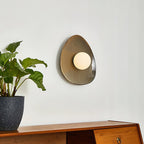 Ertalila Applique Murale Céramique Disque Galet Élégance - Neutralighting