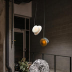 Eclipse Suspension en Verre Givré - Neutralighting