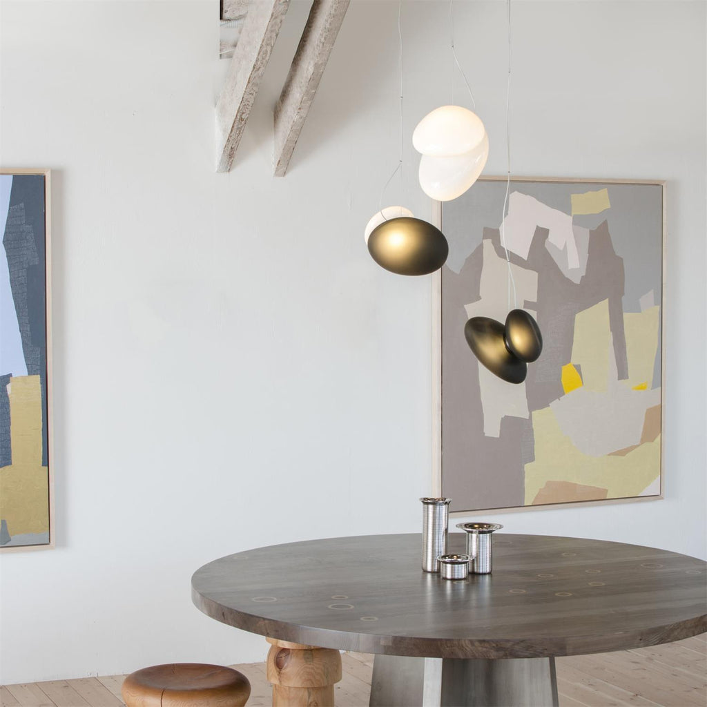 Eclipse Suspension en Verre Givré - Neutralighting