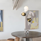 Eclipse Suspension en Verre Givré - Neutralighting