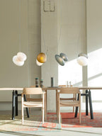 Eclipse Suspension en Verre Givré - Neutralighting