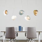 Eclipse Suspension en Verre Givré - Neutralighting