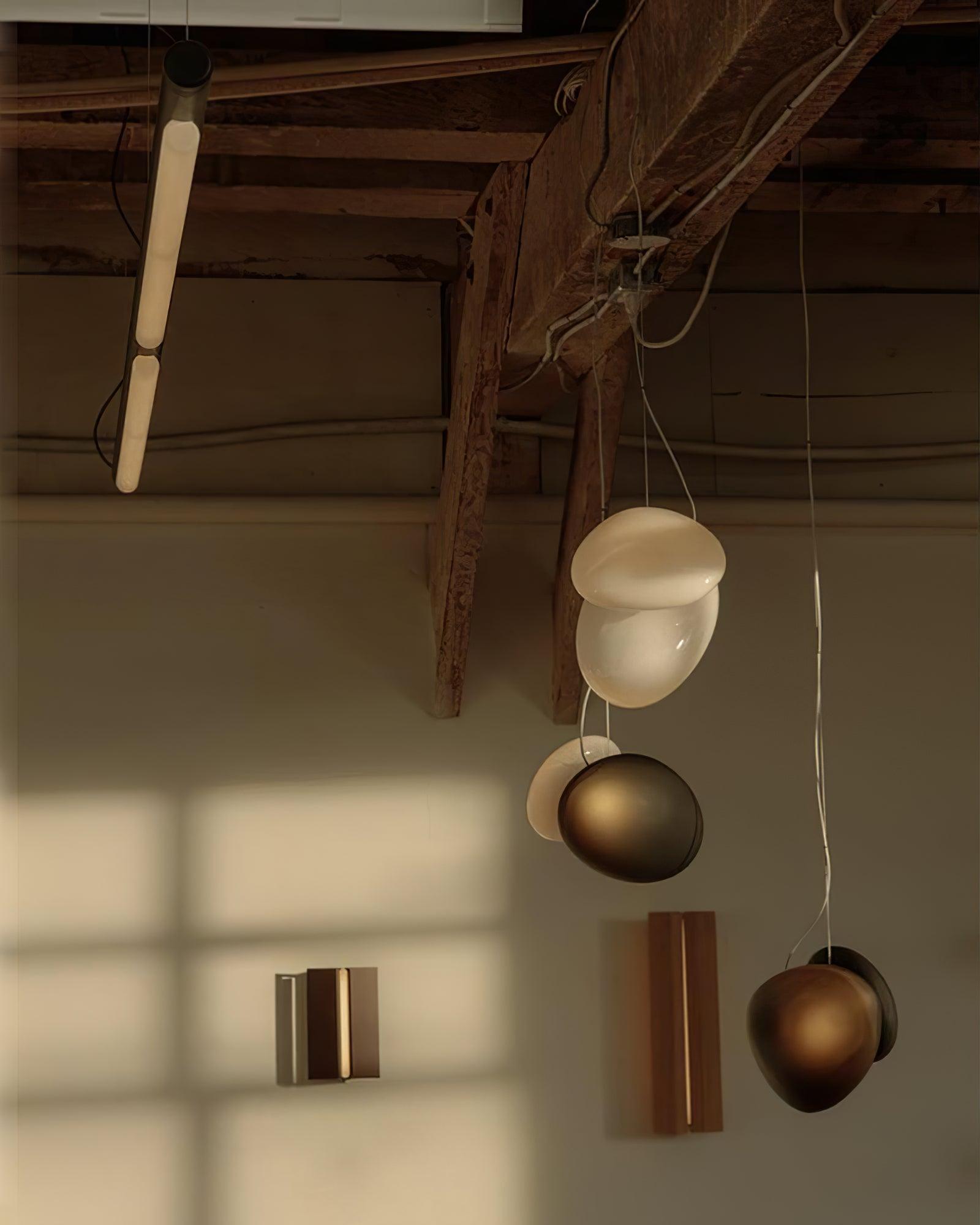 Eclipse Suspension en Verre Givré - Neutralighting
