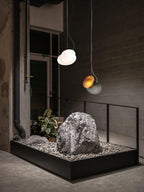Eclipse Suspension en Verre Givré - Neutralighting
