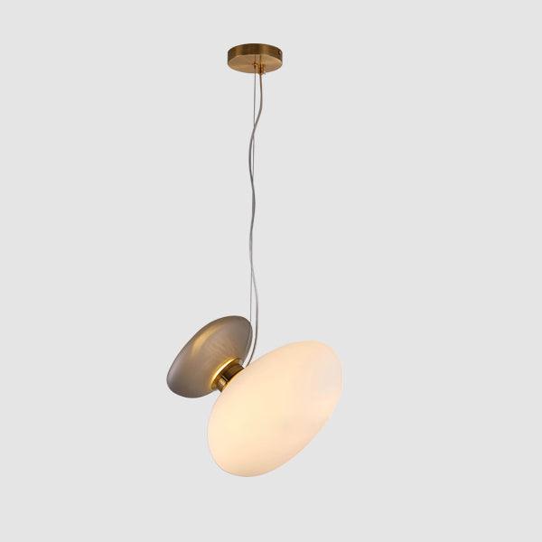 Eclipse Suspension en Verre Givré - Neutralighting