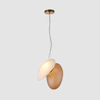 Eclipse Suspension en Verre Givré - Neutralighting