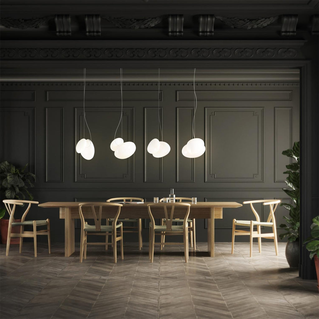 Eclipse Suspension en Verre Givré - Neutralighting