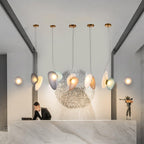 Eclipse Suspension en Verre Givré - Neutralighting
