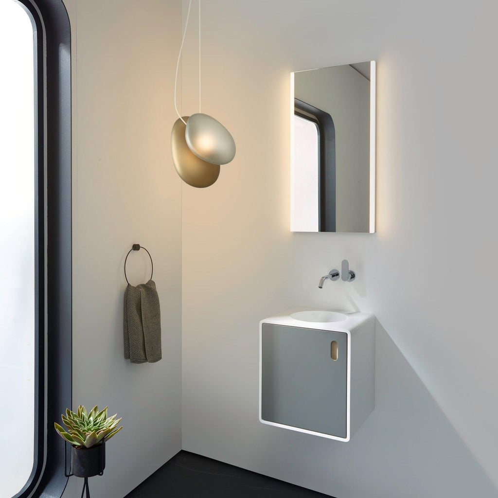 Eclipse Suspension en Verre Givré - Neutralighting