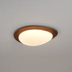 Quisti Plafonnier Galet Design Moderne Bois - Neutralighting