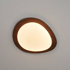Quisti Plafonnier Galet Design Moderne Bois - Neutralighting