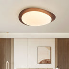 Quisti Plafonnier Galet Design Moderne Bois - Neutralighting