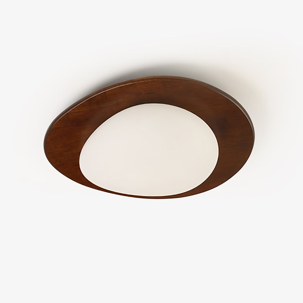 Lustra Ceiling Light Wooden Walnut Pebble - Neutralighting
