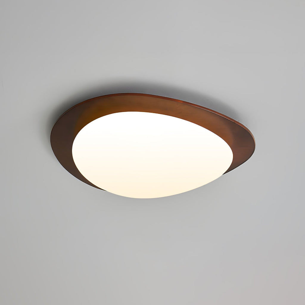 Lustra Ceiling Light Wooden Walnut Pebble - Neutralighting