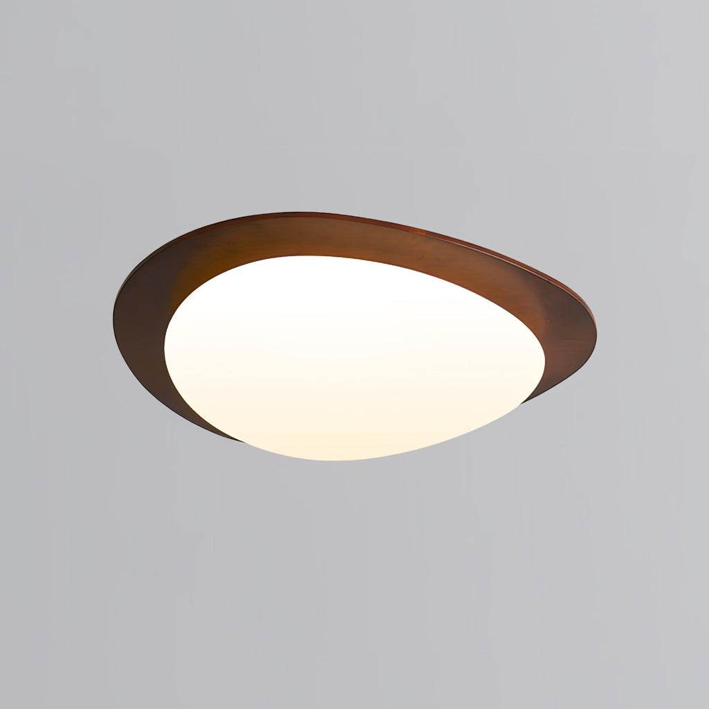 Lustra Ceiling Light Wooden Walnut Pebble - Neutralighting