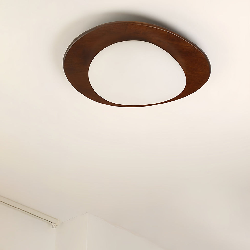 Lustra Ceiling Light Wooden Walnut Pebble - Neutralighting